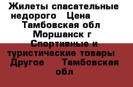 Жилеты спасательные недорого › Цена ­ 500 - Тамбовская обл., Моршанск г. Спортивные и туристические товары » Другое   . Тамбовская обл.